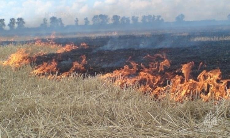 Пожар в с.п.Верхние Ачалуки